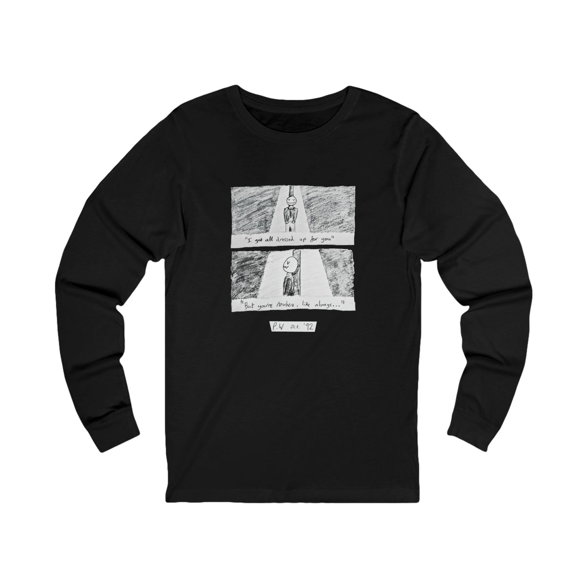 Glinty Glenn Sketch Long-Sleeve T-Shirt