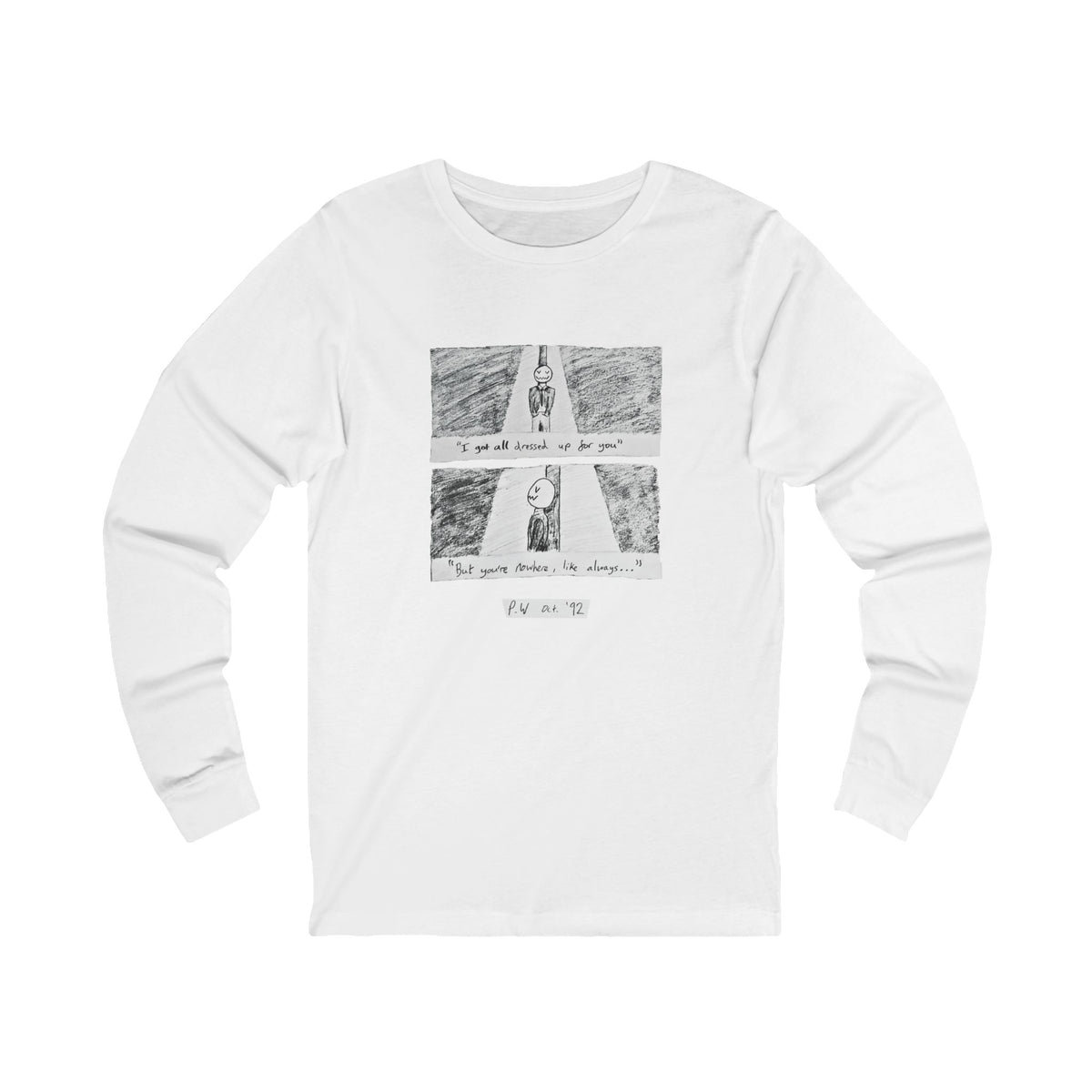 Glinty Glenn Sketch Long-Sleeve T-Shirt