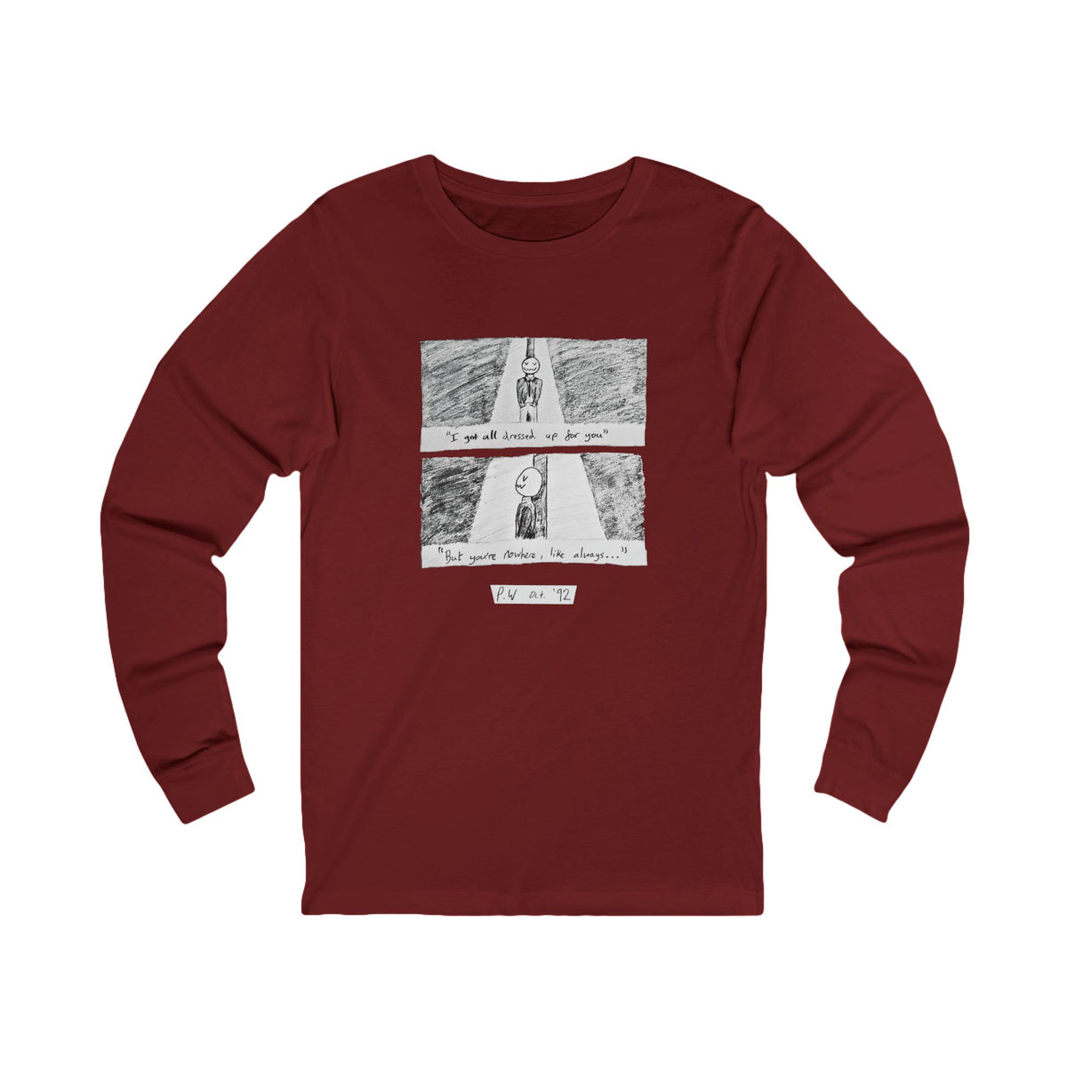 Glinty Glenn Sketch Long-Sleeve T-Shirt