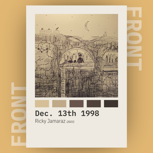 Signed A3 Poster - Dec. 13th 1998