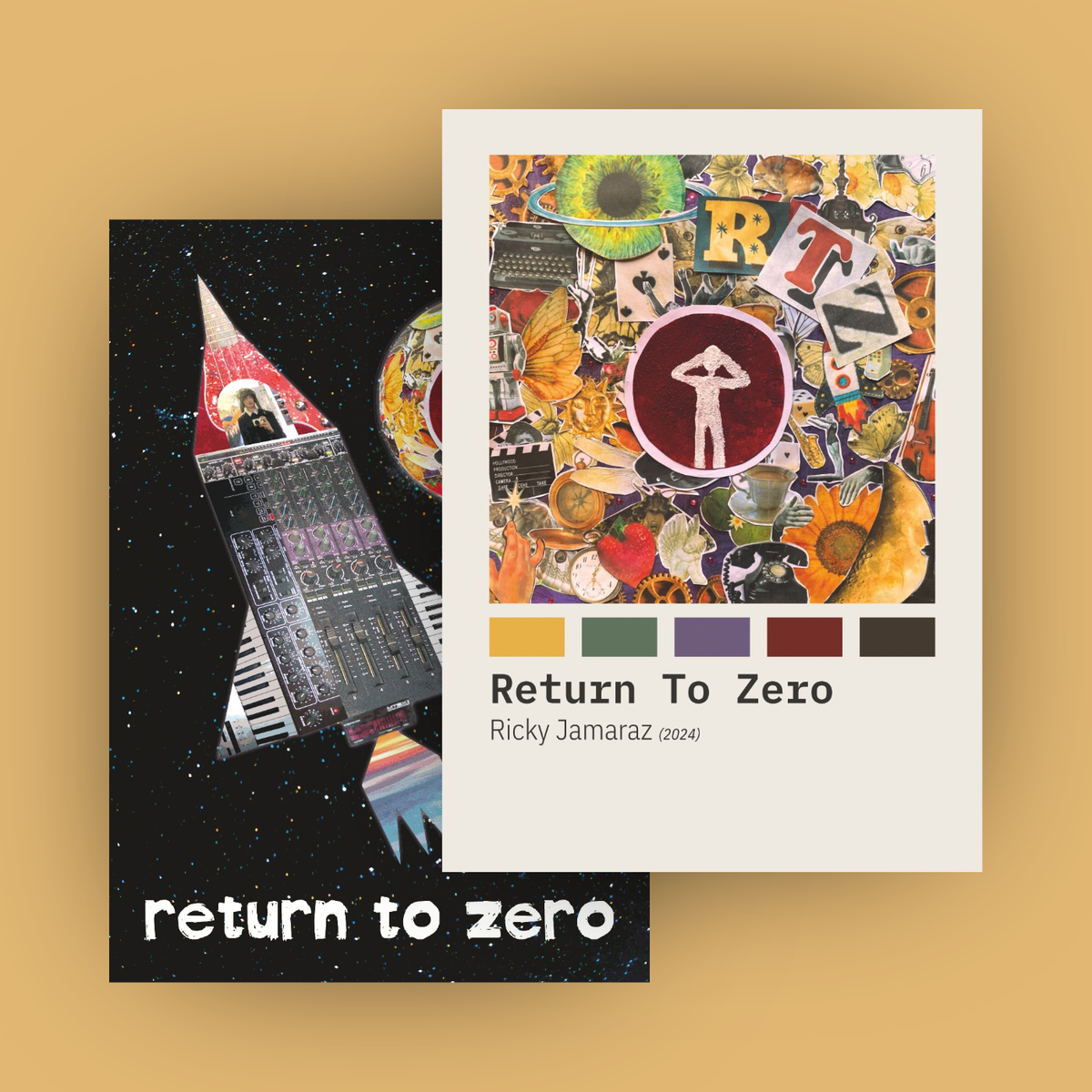 Signed A3 Poster - Return To Zero