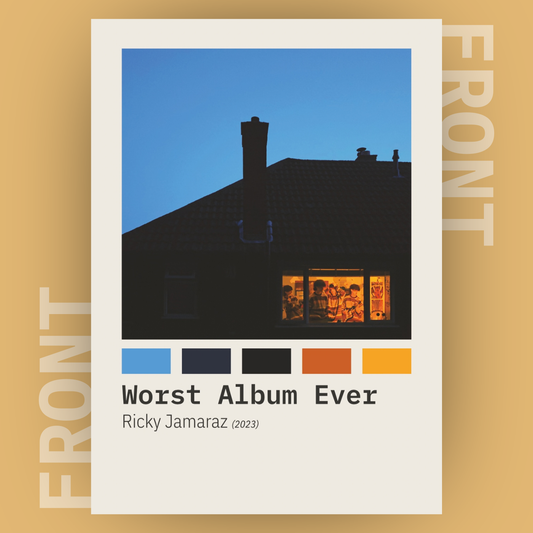 Signed A3 Poster - Worst Album Ever