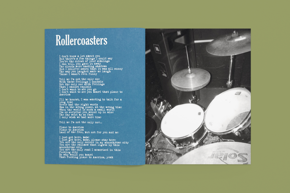 Nowhere Like Always Zine (Lyric Booklet)